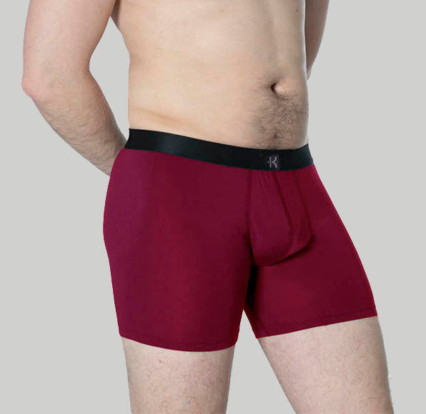 Second Skin Tencel™ Lyocell Standard Length Boxer Brief - No Fly (6 inch inseam leg)